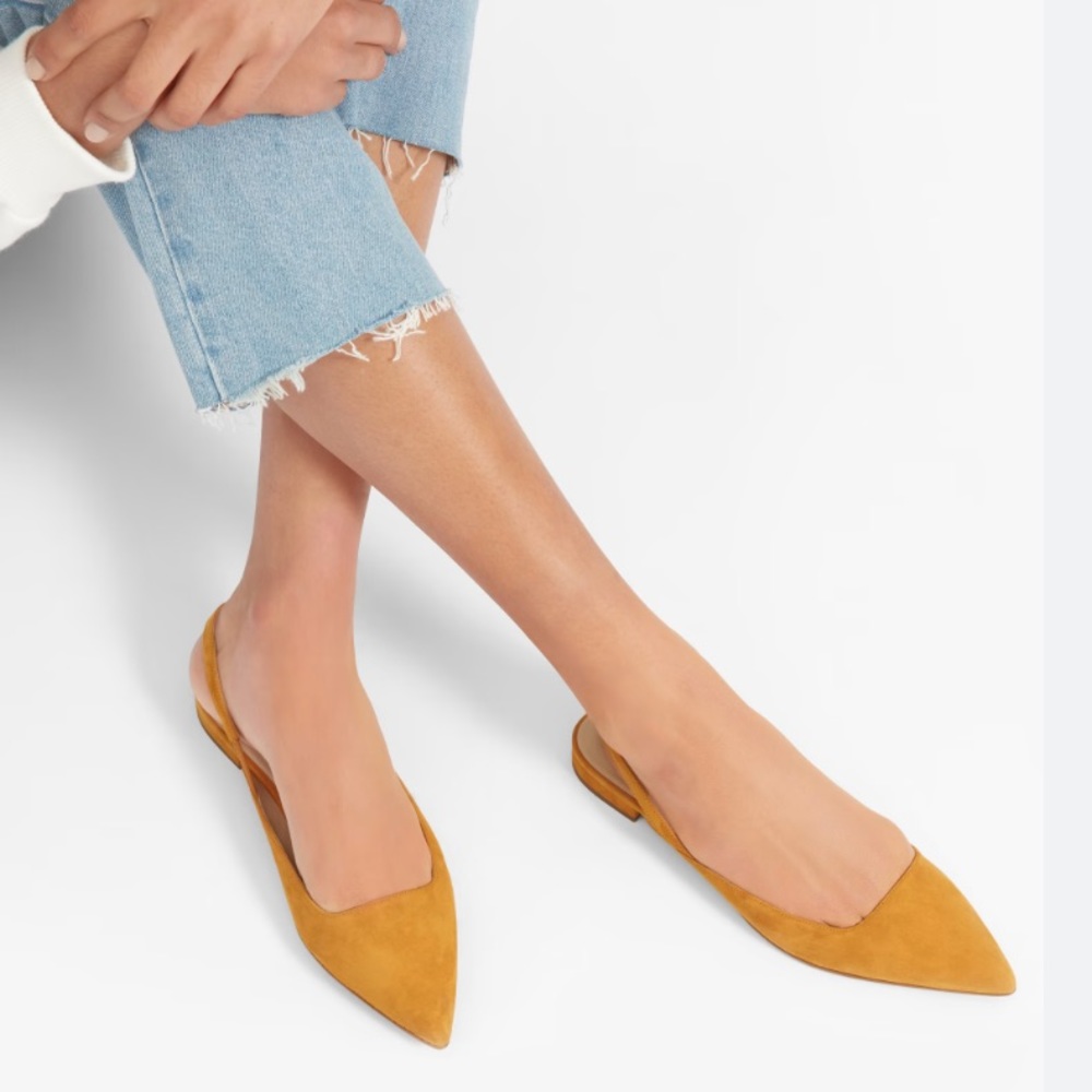 Everlane Mustard Flats